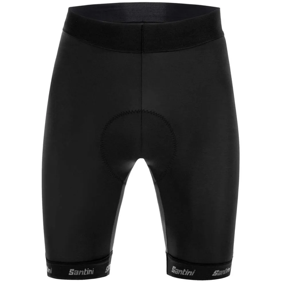 Santini Cubo Shorts fietsonderbroek heren black