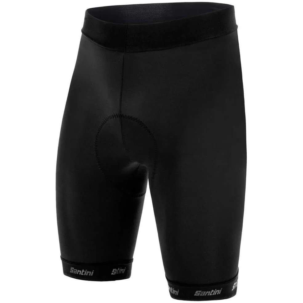 Santini Cubo Shorts fietsonderbroek heren black