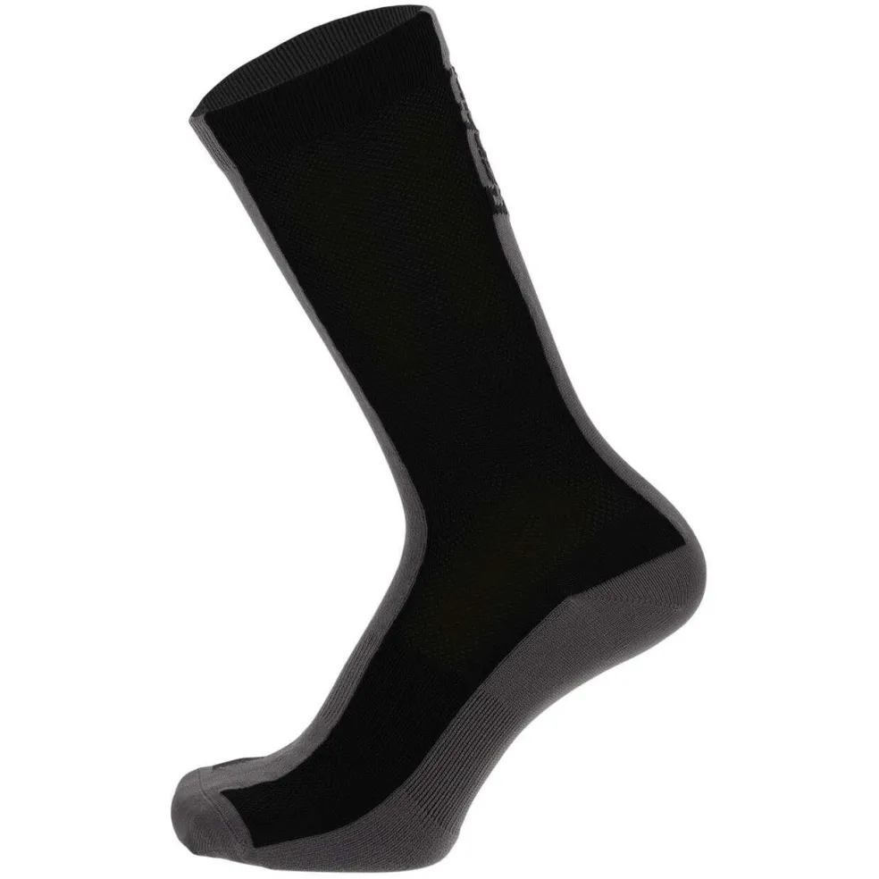 Santini Puro High Profile fietssokken black