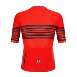 Santini Tono Profilo fietsshirt heren red