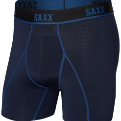 SAXX Kinetic LC mesh onderbroek heren navy city blue