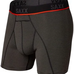 SAXX Kinetic mesh onderbroek heren grey feed stripe