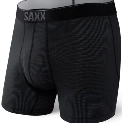 SAXX Quest QD mesh onderbroek heren black