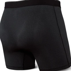 SAXX Quest QD mesh onderbroek heren black