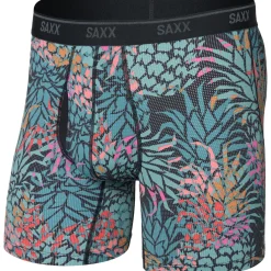 SAXX Quest Quick-Dry Mesh onderbroek heren pineapple patch-multi
