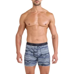 SAXX Quest Quick-Dry Mesh onderbroek heren lazy river-multi