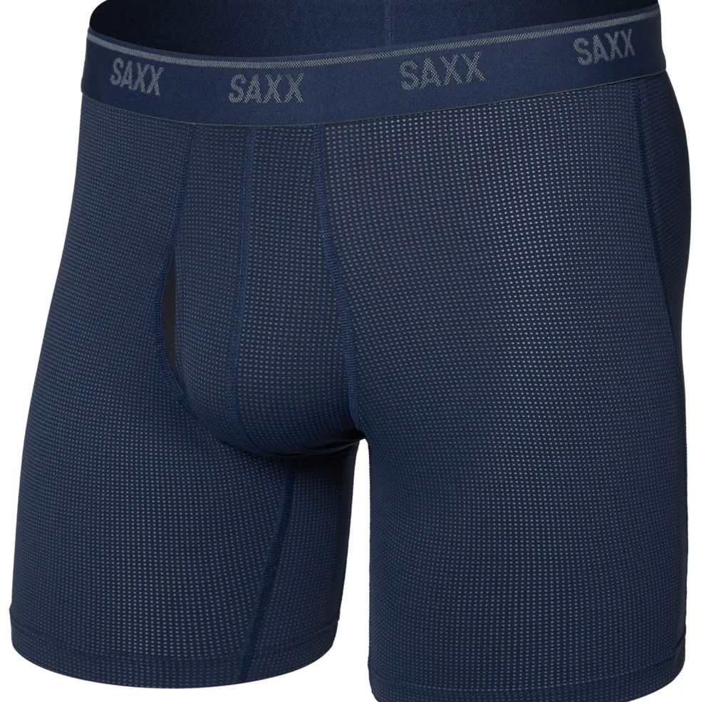 SAXX Quest Quick-Dry Mesh onderbroek heren maritime
