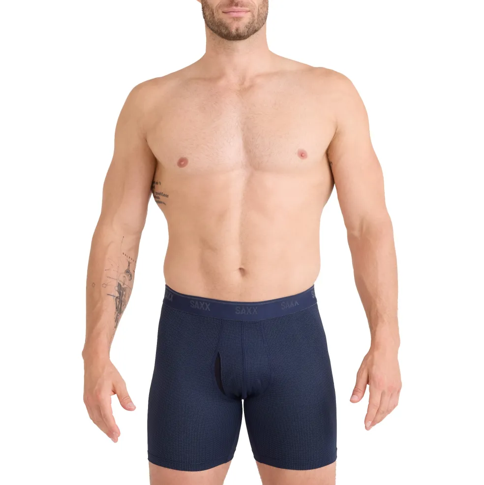 SAXX Quest Quick-Dry Mesh onderbroek heren maritime