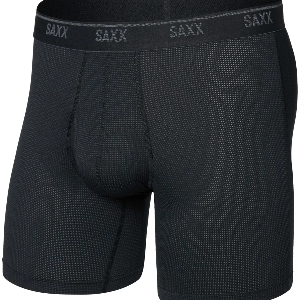 SAXX Quest Quick-Dry Mesh onderbroek heren black