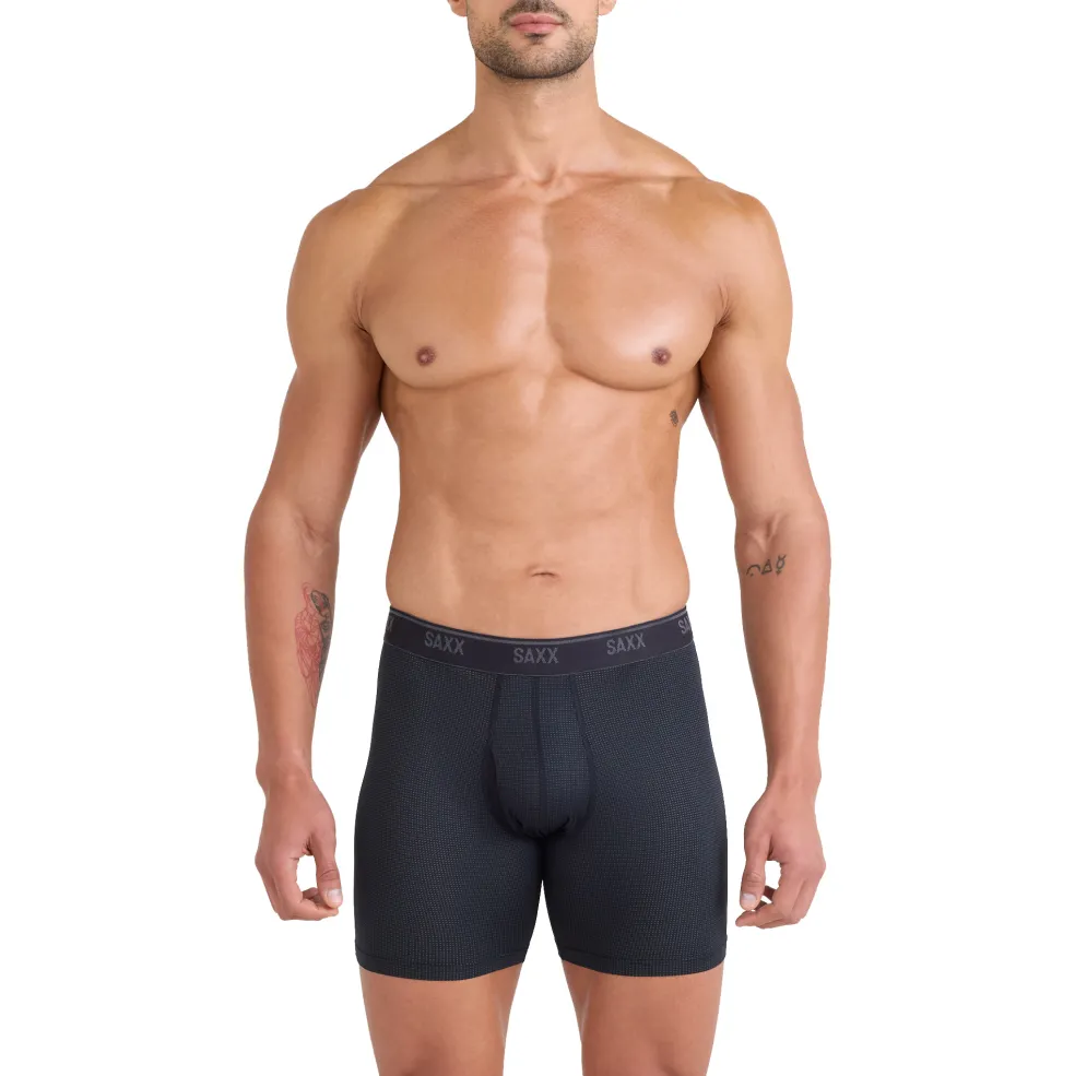 SAXX Quest Quick-Dry Mesh onderbroek heren black