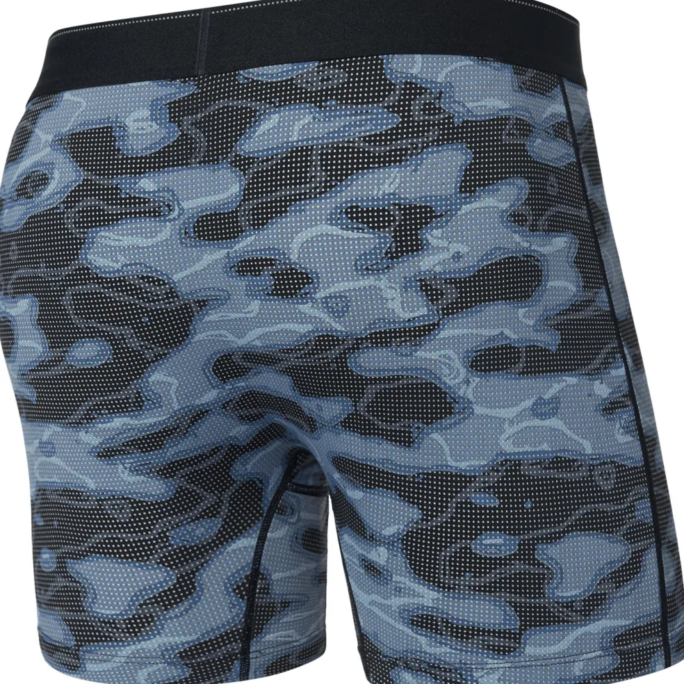 SAXX Quest Quick-Dry sportonderbroek heren waterdrop camo black