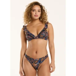 Shiwi BOBBY bikini dames black spotted flower