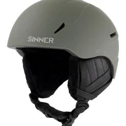 Sinner CREST skihelm moss green