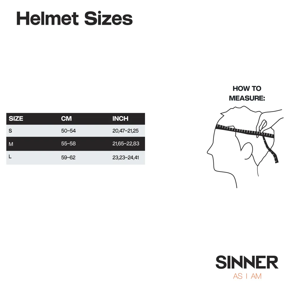 Sinner CREST skihelm moss green