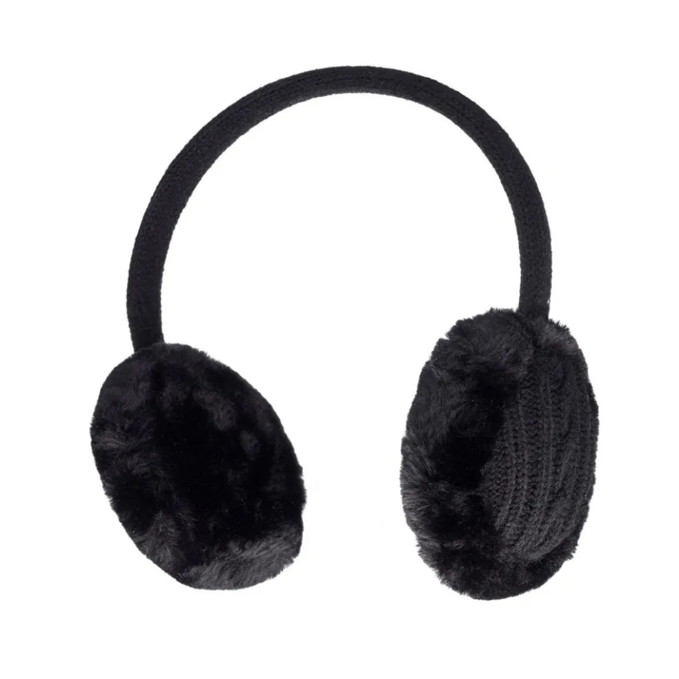 Sinner KELOWNA oorwarmers dames black