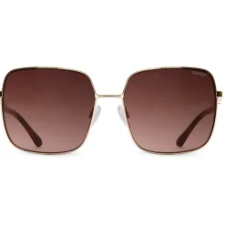 Sinner Madiki zonnebril gradient brown shiny gold metal