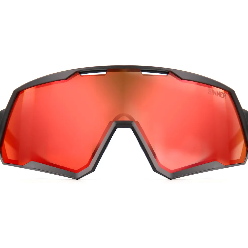 Sinner Pace Sport zonnebril red oil matte black