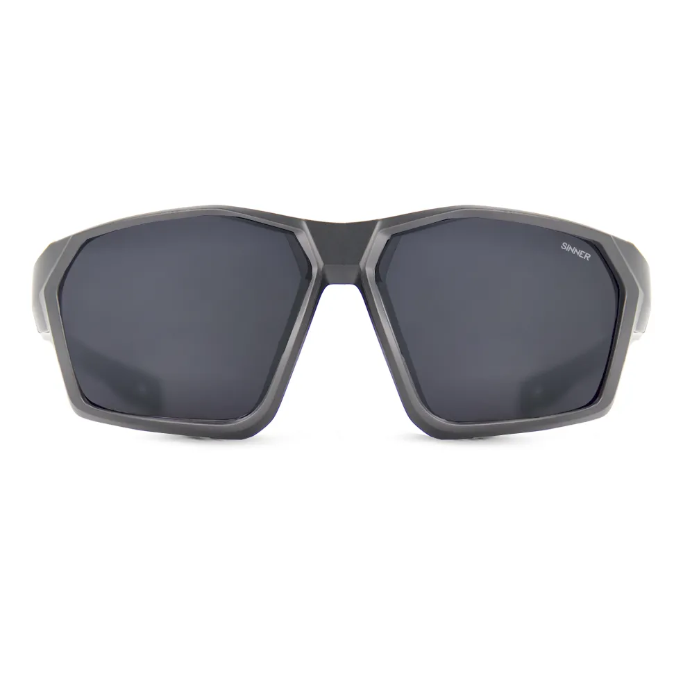 Sinner Parkia zonnebril smoke matte dark grey matte black