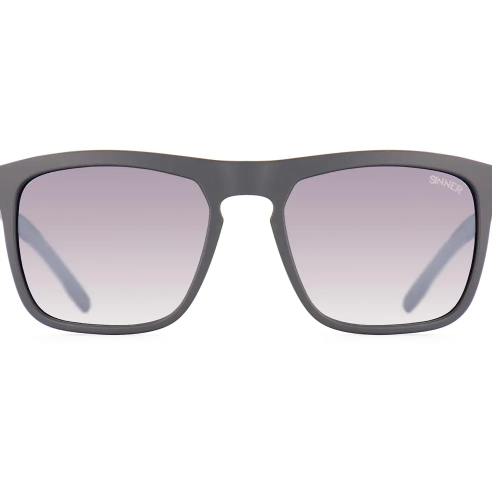 Sinner Thunder Teen zonnebril gradiant smoke matte black