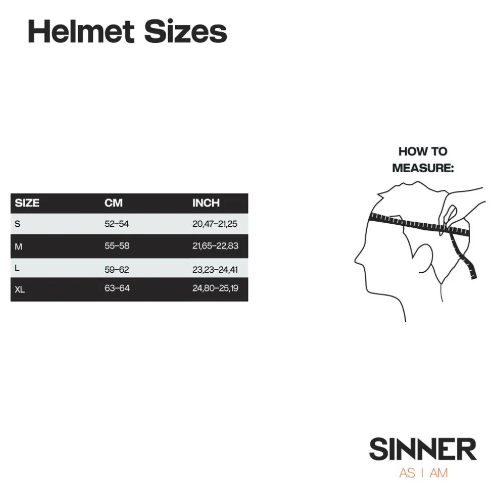 Sinner TITAN VISOR skihelm matte light grey