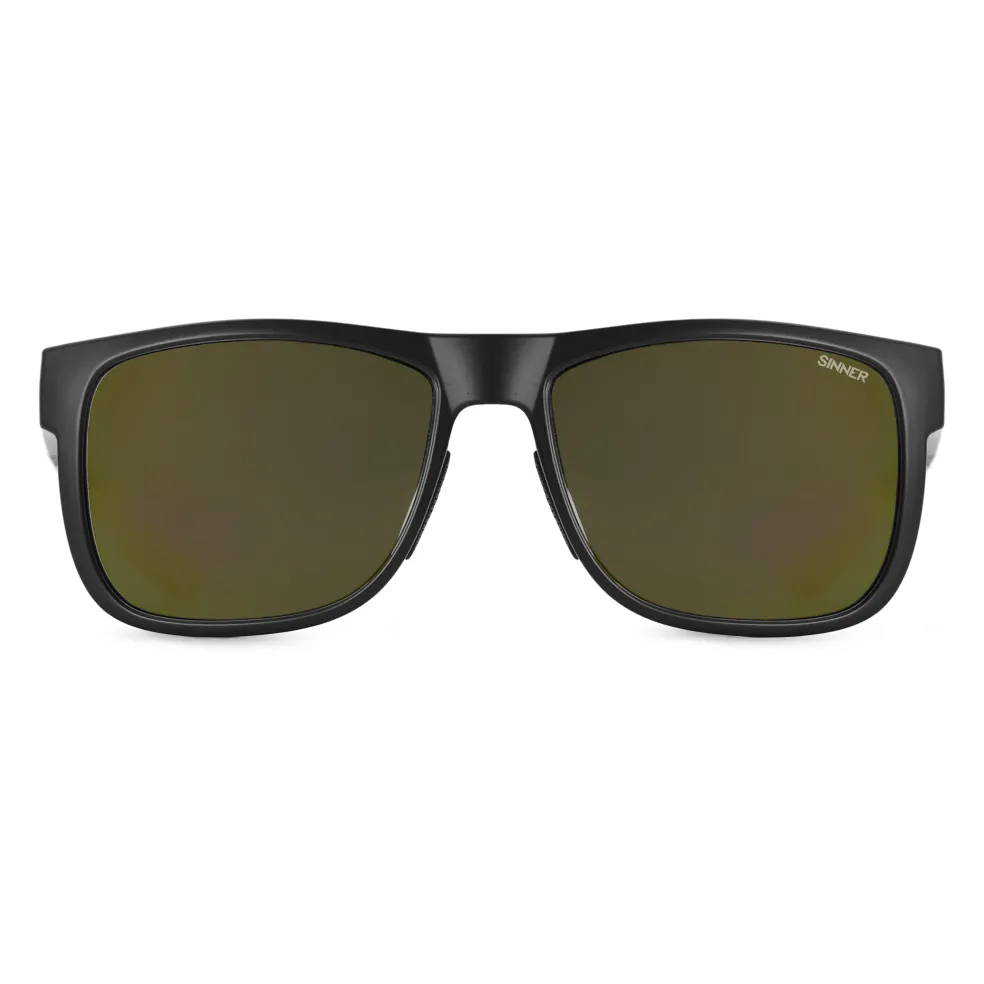 Sinner Totai zonnebril smoke gold matte black