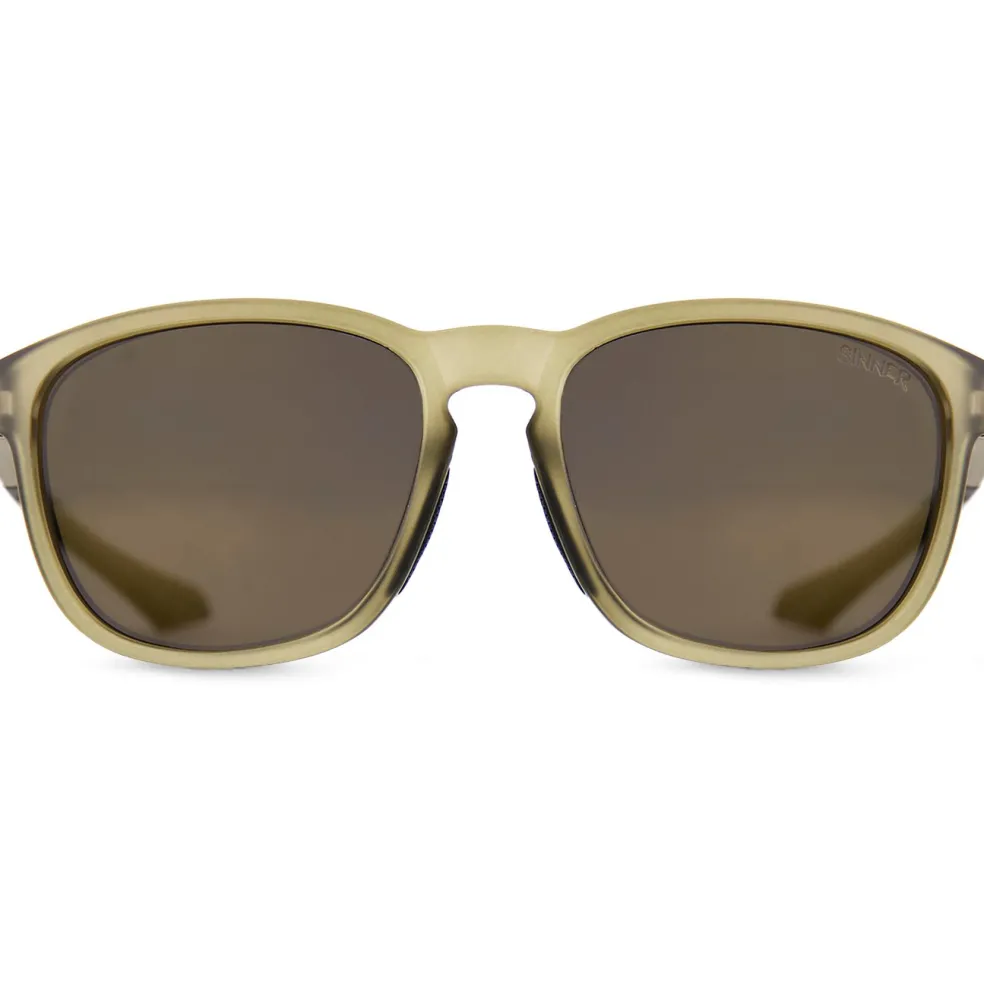 Sinner Yacan Sintec zonnebril smoke gold mirror cry olive gold