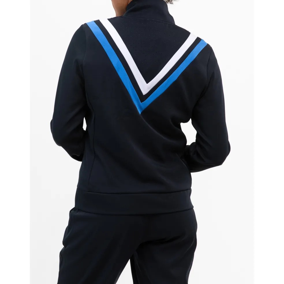 Sjeng Sports Aveli trainingsjack dames dark blue