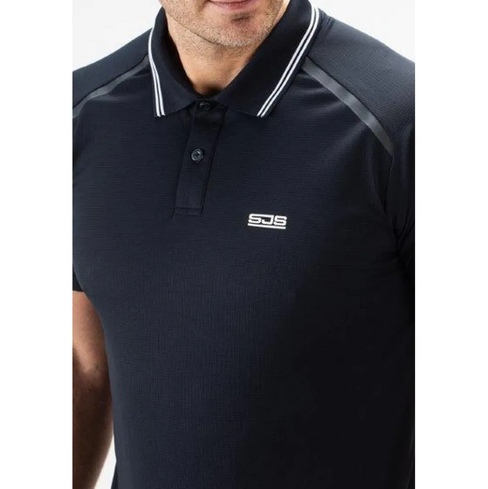 Sjeng Sports Brandon tennispolo heren dark blue