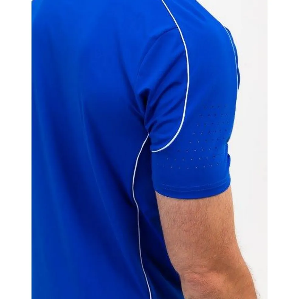 Sjeng Sports Brayen tennisshirt heren blue neon