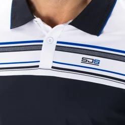 Sjeng Sports Brun tennispolo heren dark blue