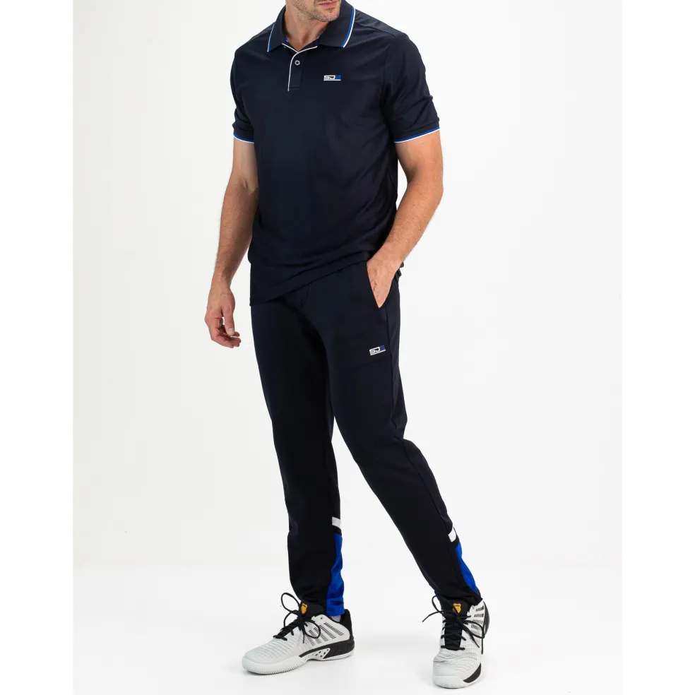 Sjeng Sports Cense tennispolo heren dark blue