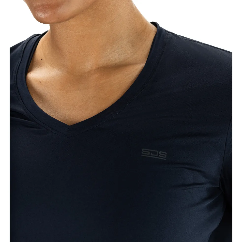 Sjeng Sports Ines tennisshirt dames dark blue