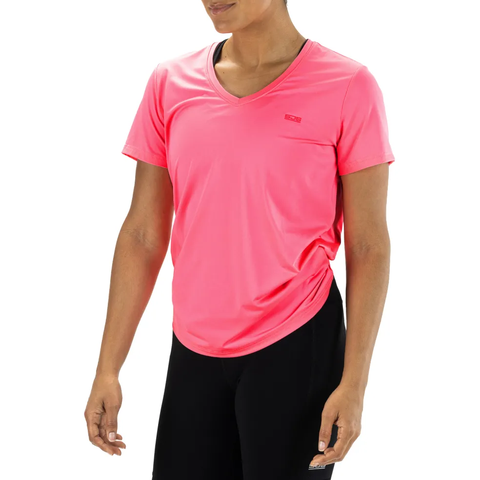 Sjeng Sports Ines tennisshirt dames pink candy