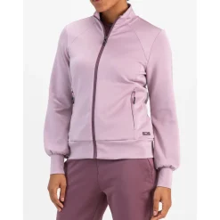 Sjeng Sports  Olwen trainingsjack dames powder pink
