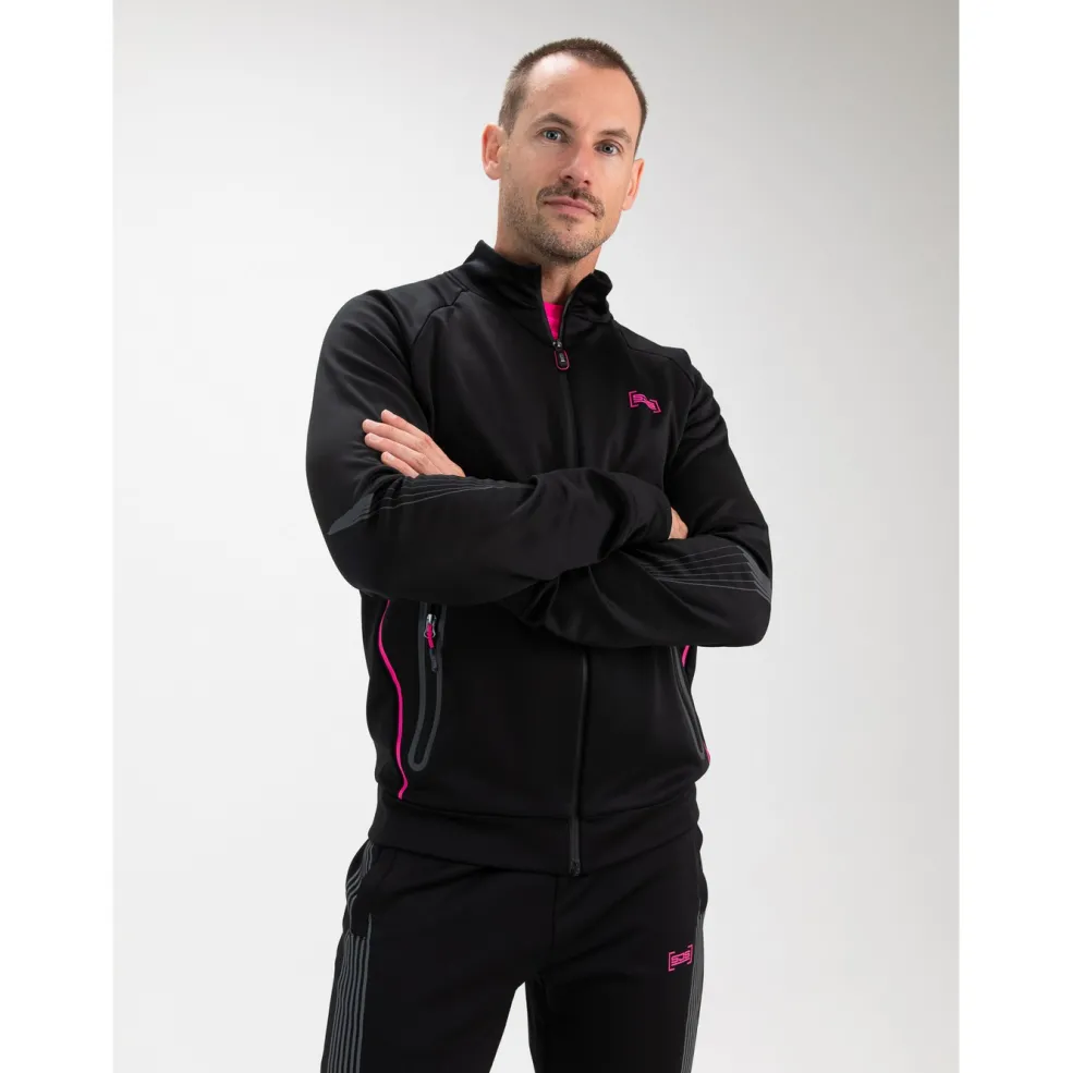 Sjeng Sports Oran trainingsjack heren black