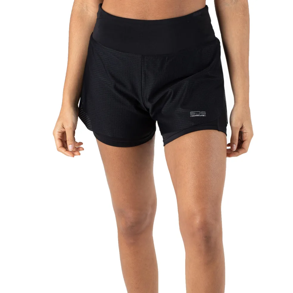 Sjeng Sports Puck hardloopbroek dames black