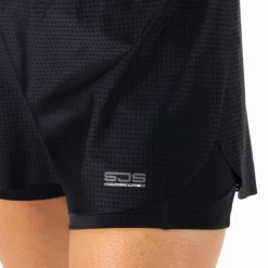Sjeng Sports Puck hardloopbroek dames black