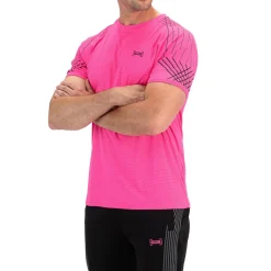 Sjeng Sports Sancho tennisshirt heren pink glo