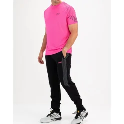 Sjeng Sports  Sancho tennisshirt heren pink glo