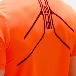Sjeng Sports Udolf shirt heren shocking orange