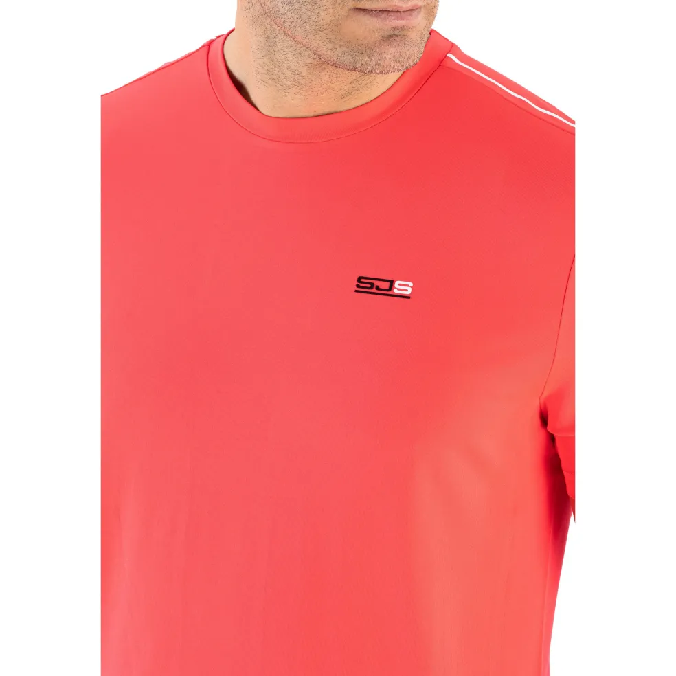 Sjeng Sports Vix shirt heren laser pink