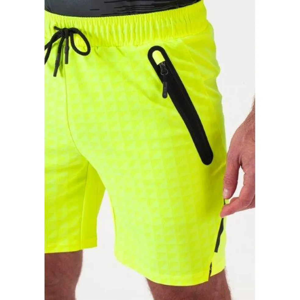 Sjeng Sports Yvor tennisshort heren acid yellow