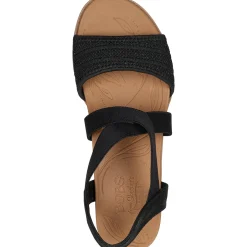 Skechers BOBS Arch Fit Beach Kiss - Boho Beyond sandalen dames black