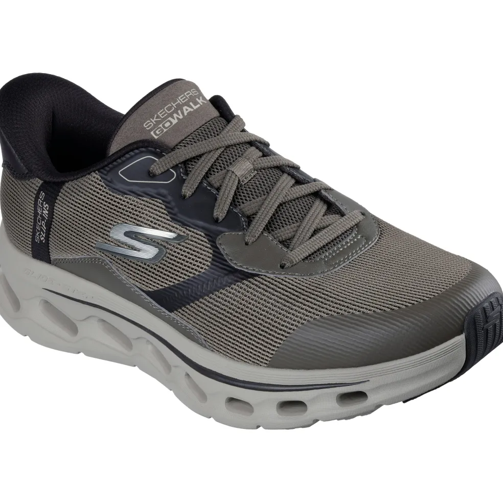 Skechers Slip-ins: GO WALK Glide - Step 2.0 - Zac schoenen heren dark taupe