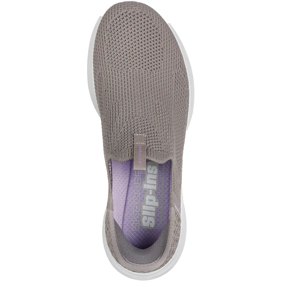 Skechers Slip-ins: Ultra Flex 3.0 - Easy Win schoenen dames taupe