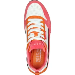 Skechers Uno - 2 Much Fun schoenen dames pink orange