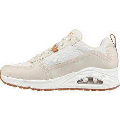 Skechers Uno - Layover schoenen dames gebroken wit