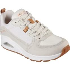 Skechers Uno - Layover schoenen dames gebroken wit