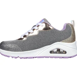 Skechers Uno Starry Vibe schoenen junior gunmetal multi