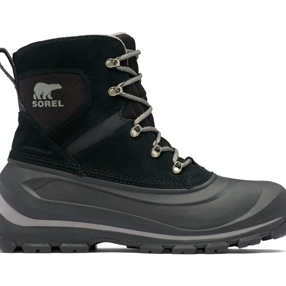 Sorel Buxton Lace snowboots heren black quarry